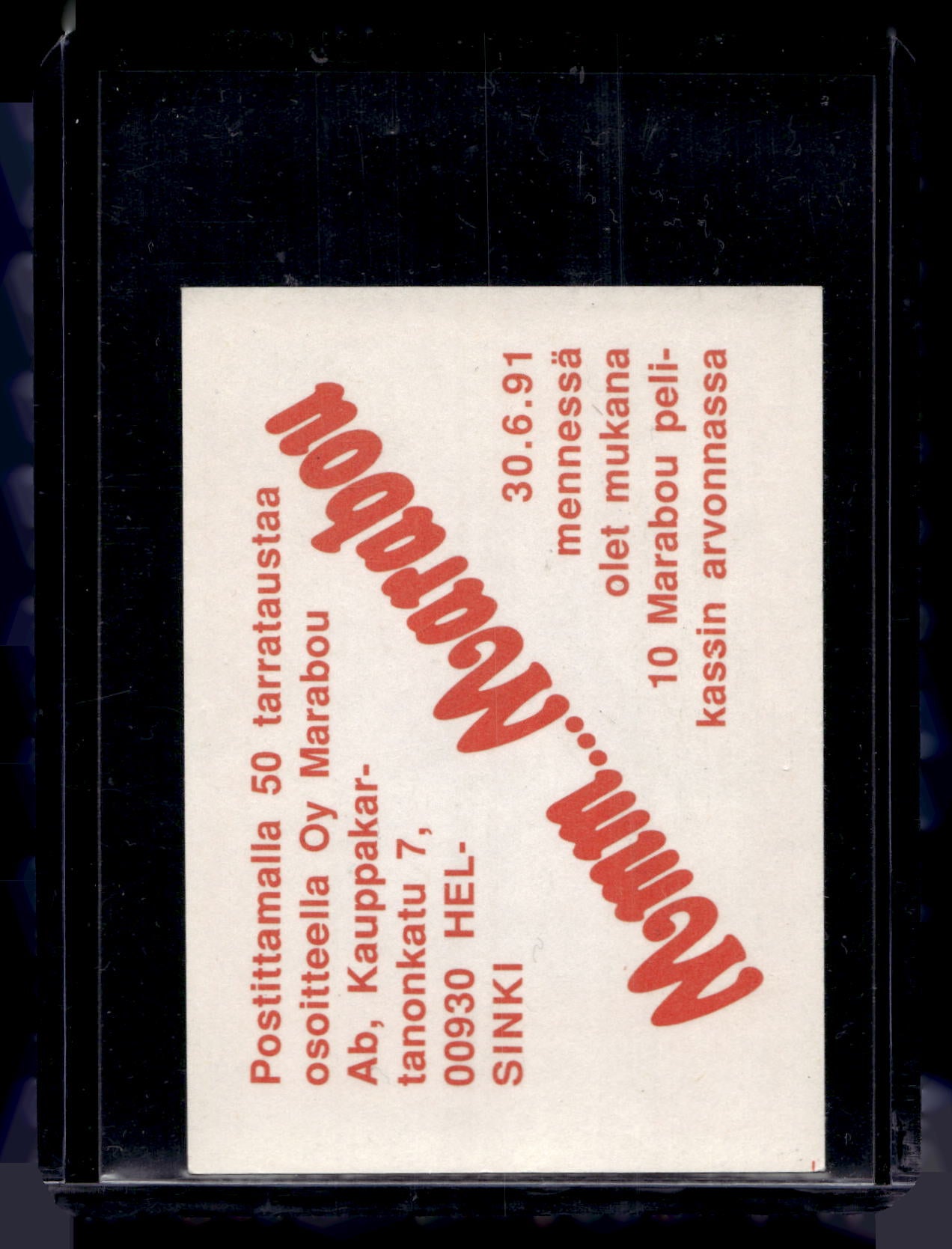 1991 Semic Marabou - Aleksandr Ragulin #242