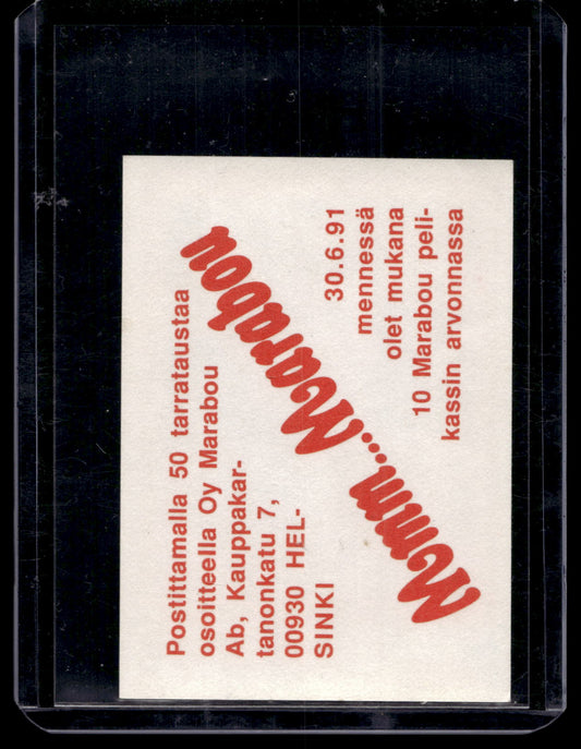 1991 Semic Marabou - Bedrich Scerban #105