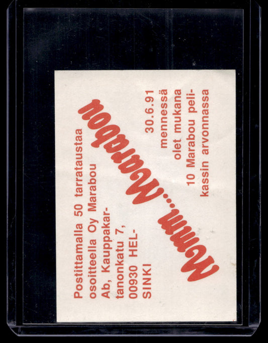 1991 Semic Marabou - Ulrich Liebsch #168