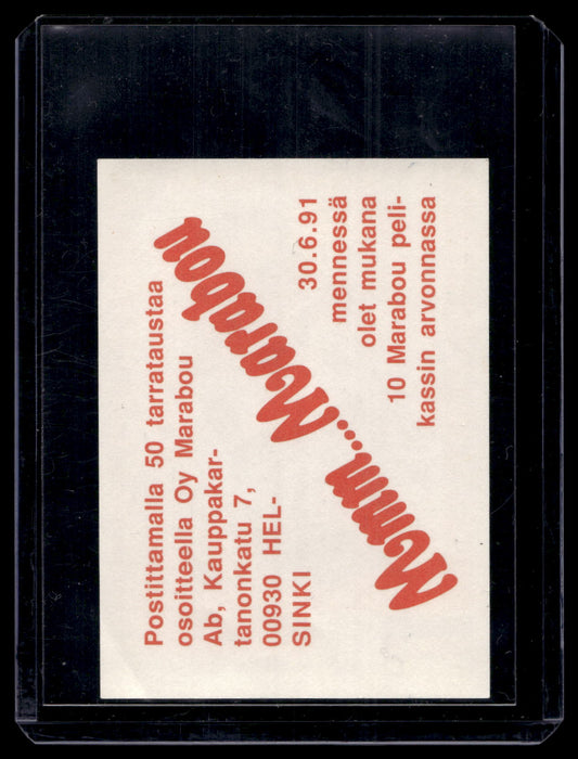 1991 Semic Marabou - Thomas Werner #172