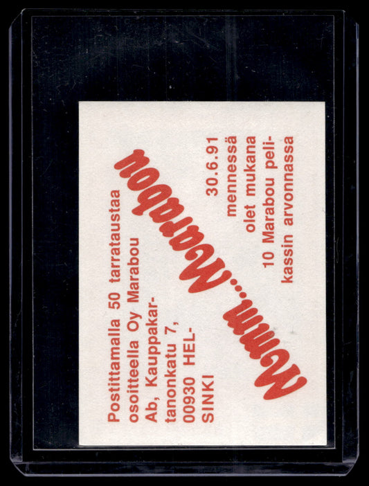 1991 Semic Marabou - Thomas Rundqvist #39