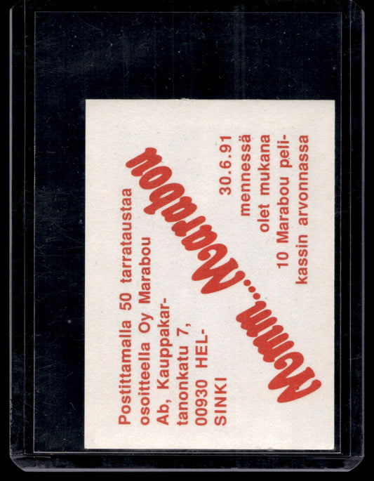 1991 Semic Marabou - Jan Viktorsson #41