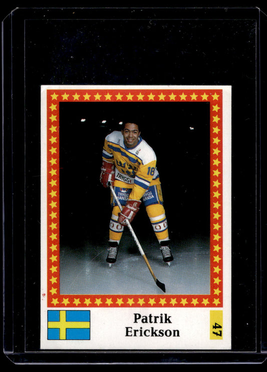 1991 Semic Marabou - Patrick Erickson #47