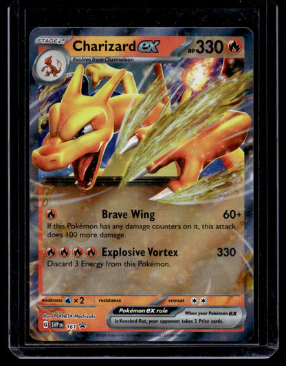 2023 Current Pokémon Scarlet & Violet Black Star Promos (SVP) - Promos - Charizard ex #161