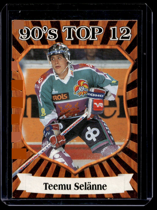 1998-99 Cardset Finland SM-Liiga - 90's Top 12 - Teemu Selanne #5