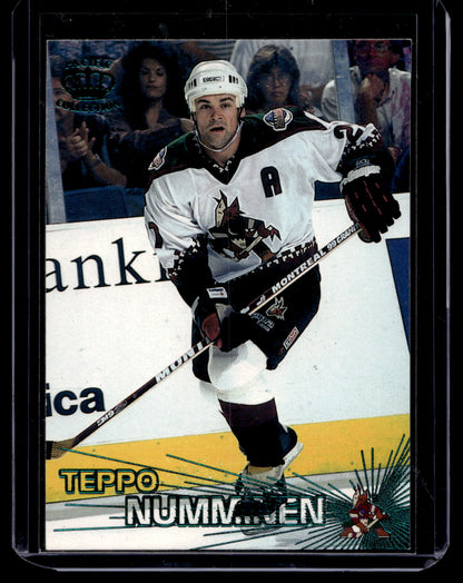 1997-98 Pacific Crown Collection - Emerald - Teppo Numminen #122