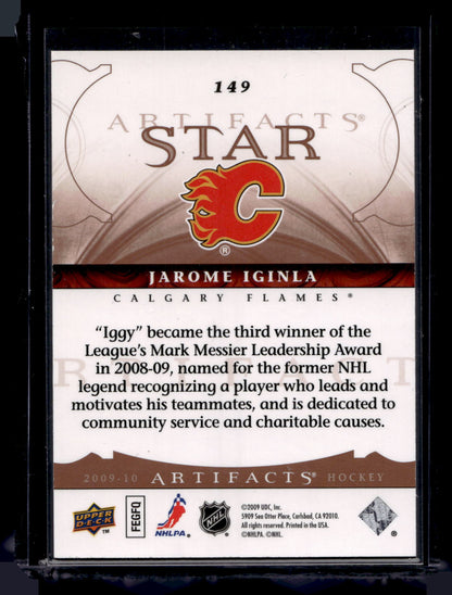 2009-10 Upper Deck Artifacts - Star - Jarome Iginla #149 /999