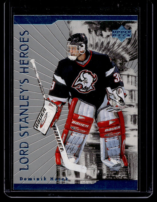1998-99 Upper Deck - Lord Stanley's Heroes - Dominik Hasek #LS27