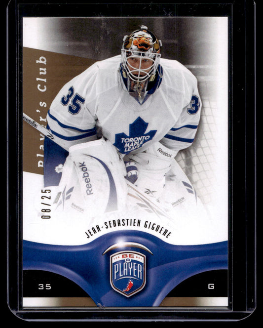 2009-10 Upper Deck Be a Player - Player's Club - Jean-Sebastien Giguere #76 /25