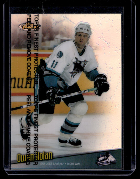 1998-99 Topps Finest - Refractor - Owen Nolan #23