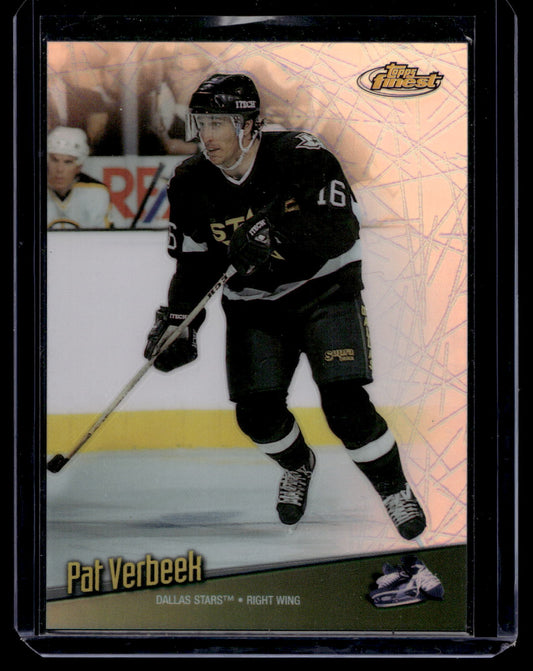 1998-99 Topps Finest - No-Protector Refractor - Pat Verbeek #69