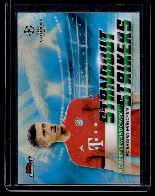 2018-19 Topps Finest UCL - Standout Strikers - Robert Lewandowski #SS-RL