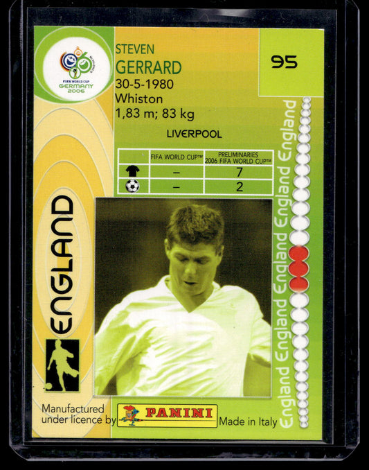 2006 Panini FIFA World Cup Germany - Steven Gerrard #95