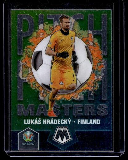 2021 Panini Mosaic UEFA Euro 2020 - Pitch Masters - Lukas Hradecky #7