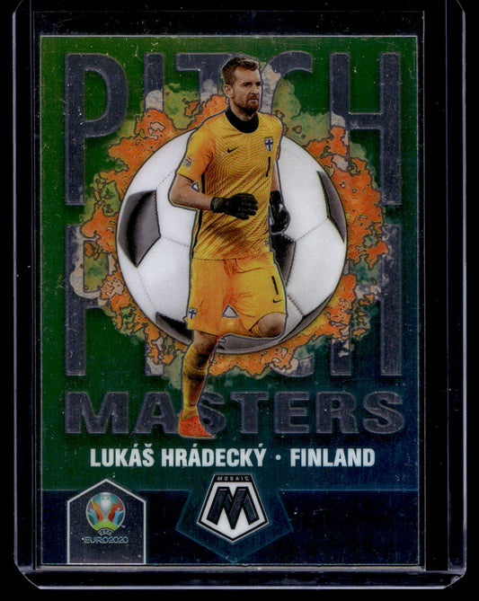 2021 Panini Mosaic UEFA Euro 2020 - Pitch Masters - Lukas Hradecky #7
