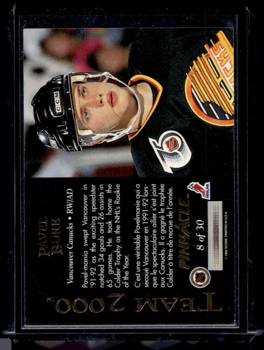 1992-93 Pinnacle Canadian - Team 2000 - Pavel Bure #8