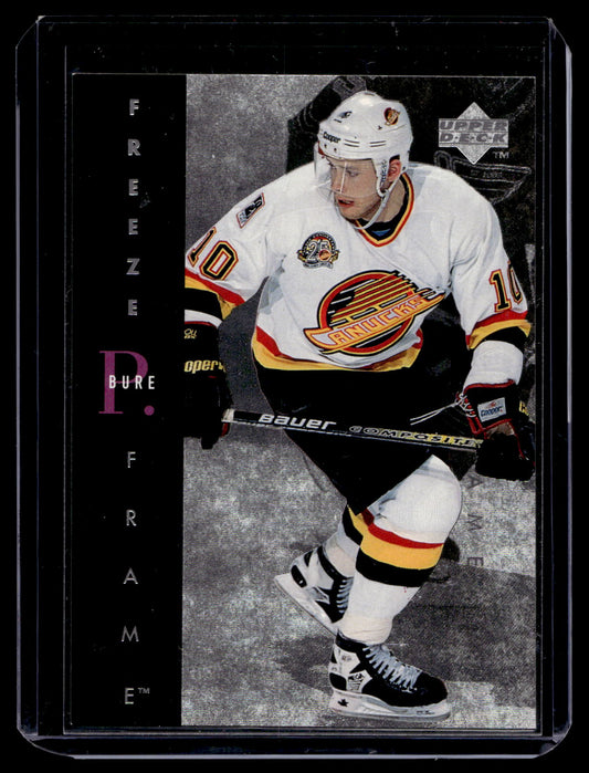 1995-96 Upper Deck - Freeze Frame - Pavel Bure #F10