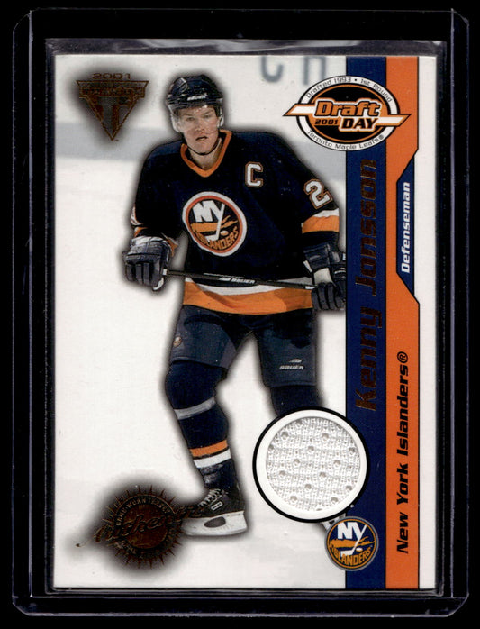2000-01 Pacific Private Stock Titanium Draft Edition - Kenny Jonsson #62 /520