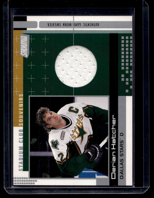 2000-01 Topps Stadium Club - Souvenirs - Derian Hatcher #SCS-3