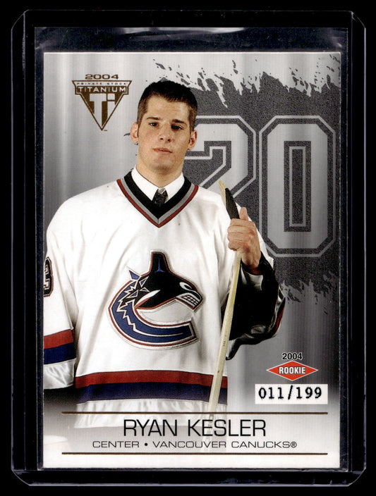 2003-04 Pacific Private Stock Titanium - Hobby Jersey Number - Ryan Kesler #138 /199 RC