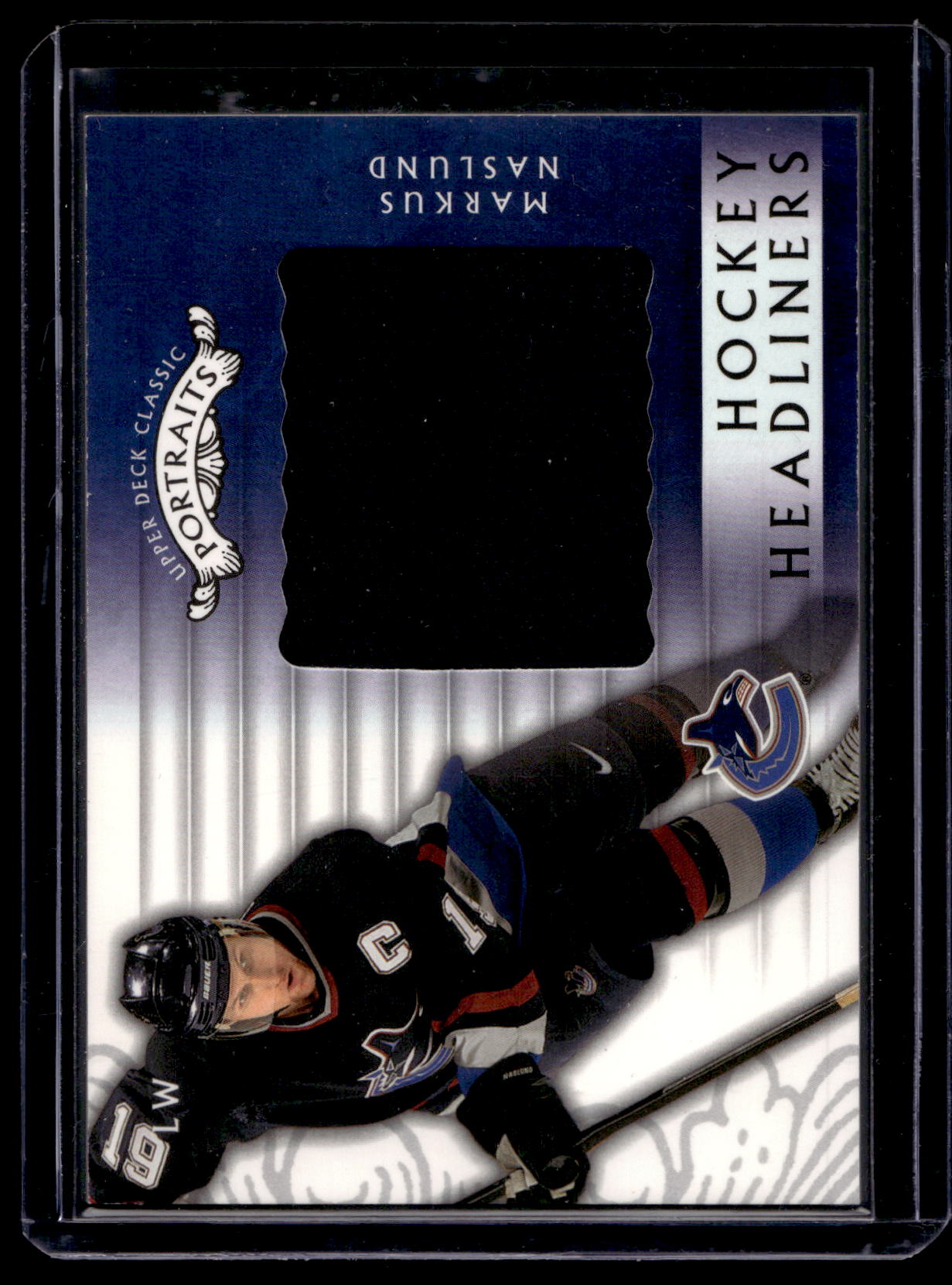 2003-04 Upper Deck Classic Portraits - Hockey Headliners - Markus Naslund #HH-MN