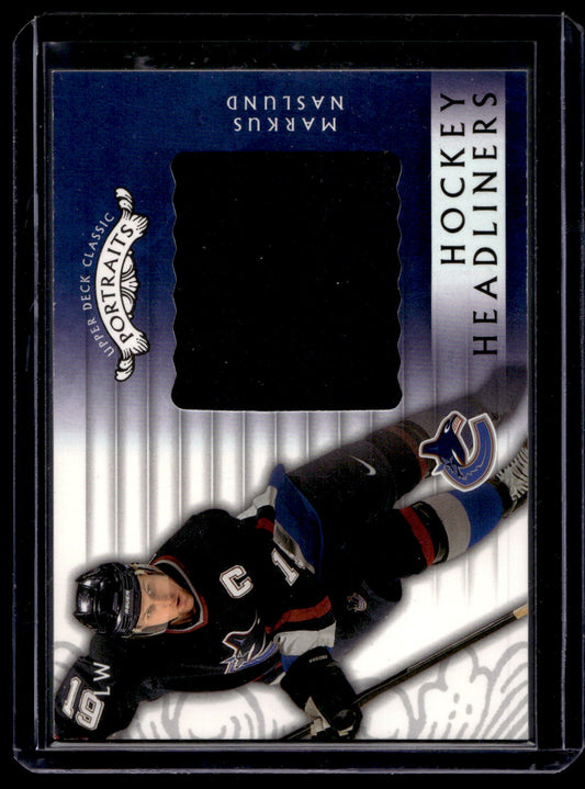 2003-04 Upper Deck Classic Portraits - Hockey Headliners - Markus Naslund #HH-MN