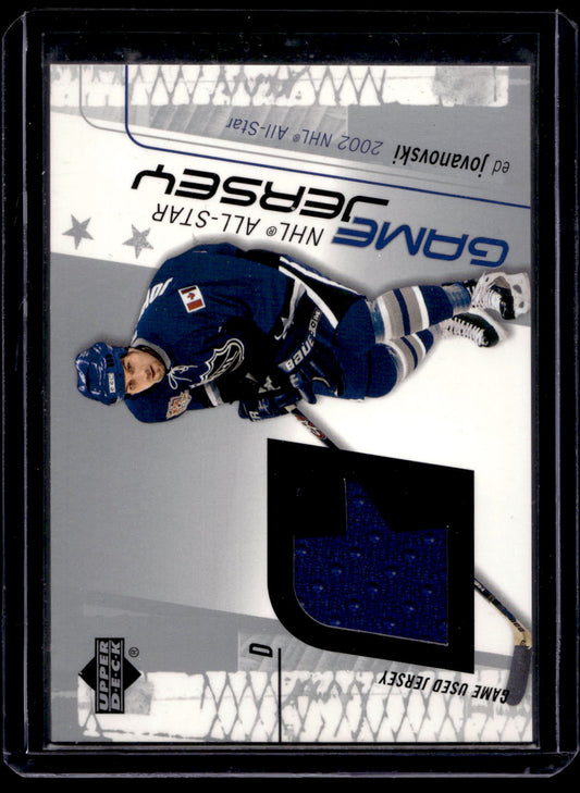 2002-03 Upper Deck - All-Star Jerseys - Ed Jovanovski #AS-EJ