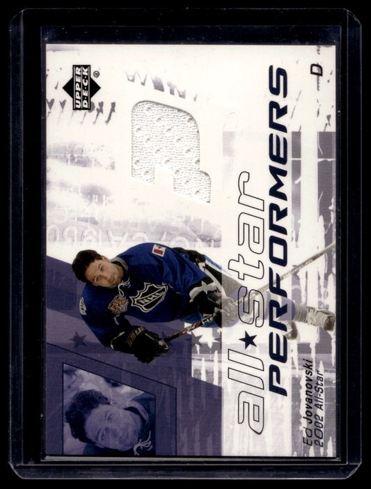 2002-03 Upper Deck - All-Star Performers - Ed Jovanovski #AS-EJ