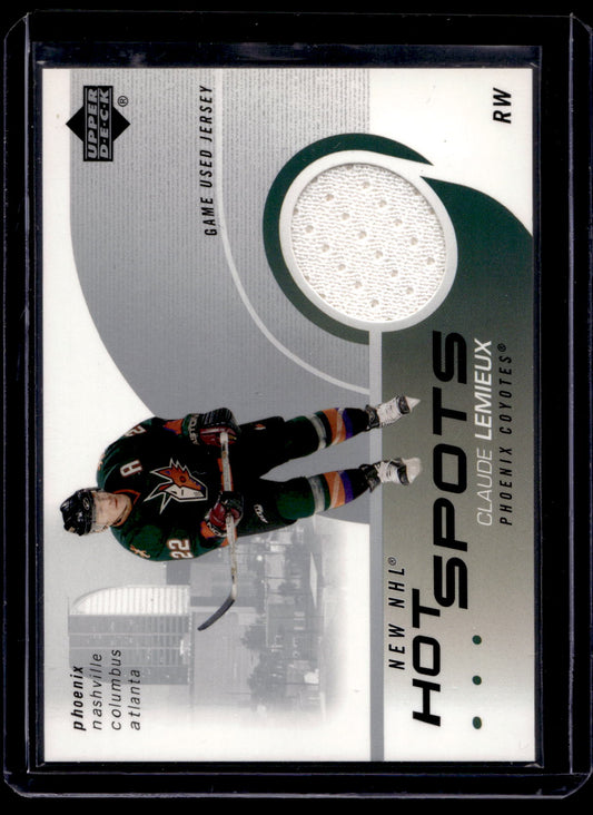 2002-03 Upper Deck - Hot Spots - Claude Lemieux #HS-CL