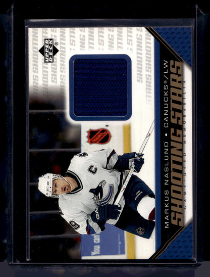 2005-06 Upper Deck - Shooting Stars Game-Used Memorabilia - Markus Naslund #S-MN