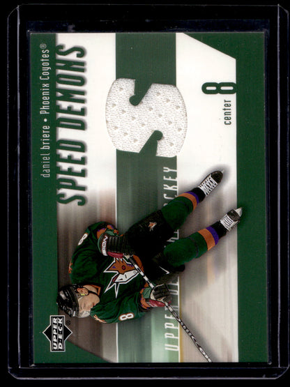 2002-03 Upper Deck - Speed Demons - Daniel Briere #SD-DB