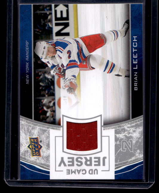 2013-14 Upper Deck - UD Game Jersey Series 1 - Brian Leetch #GJ-BL