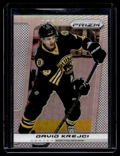 2013-14 Panini Prizm - Silver Prizm - David Krejci #7