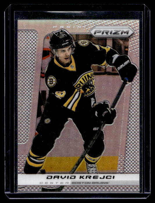 2013-14 Panini Prizm - Silver Prizm - David Krejci #7