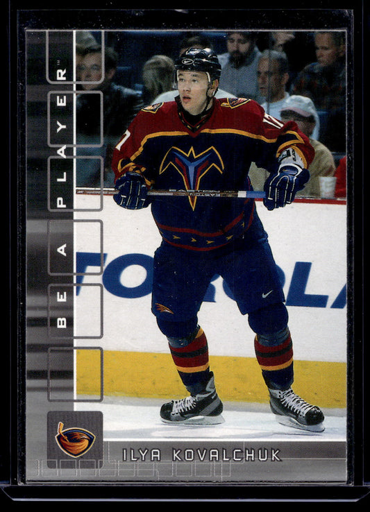 2001-02 In the Game Be A Player Memorabilia - Ilya Kovalchuk #372 RC
