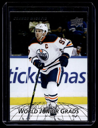 2022-23 Upper Deck Series 2 - World Junior Grads - Connor McDavid #WG-25