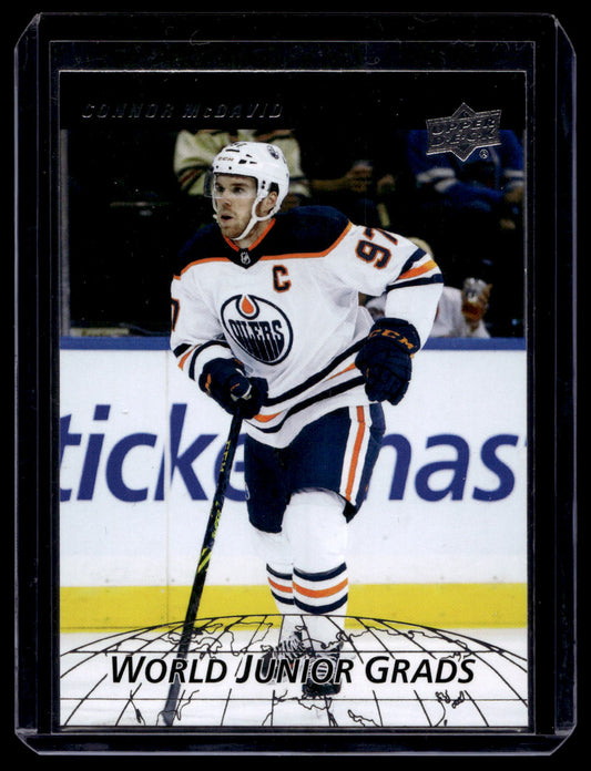 2022-23 Upper Deck Series 2 - World Junior Grads - Connor McDavid #WG-25