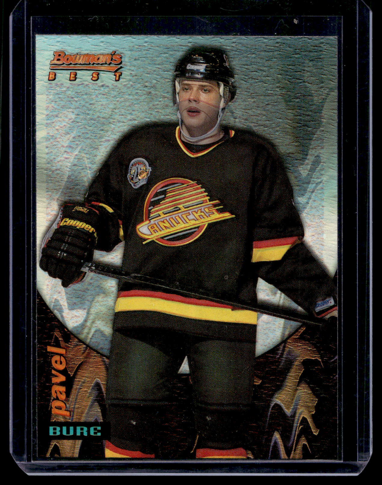 1994-95 Topps Finest - Bowman's Best Veterans - Refractor - Pavel Bure #11