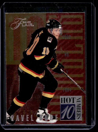 1994-95 Flair - Hot Numbers - Pavel Bure  #1