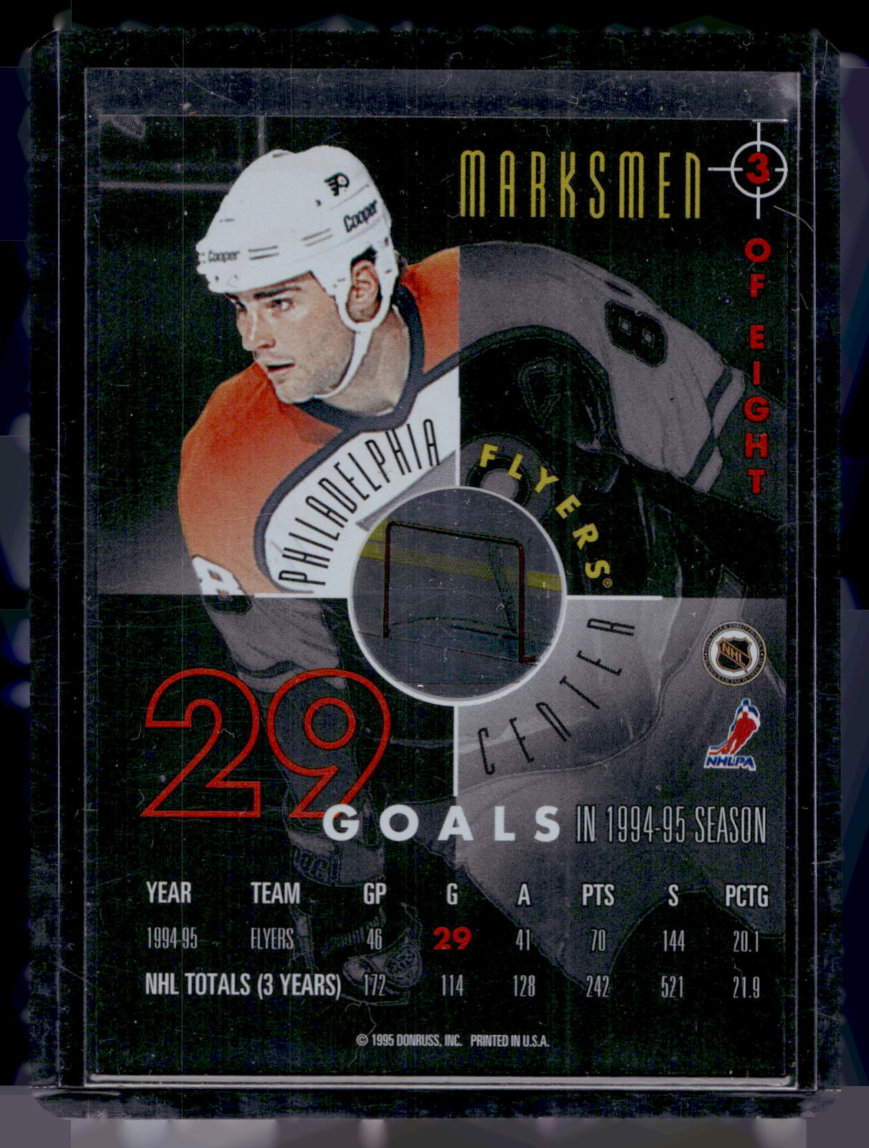 1995-96 Donruss - Marksmen - Eric Lindros #3