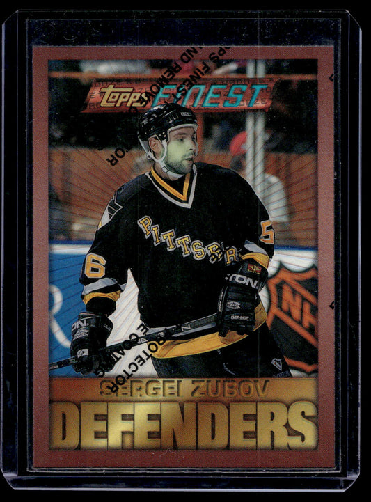 1995-96 Topps Finest - Refractor - Sergei Zubov #171