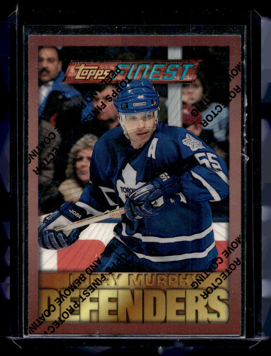 1995-96 Topps Finest - Refractor - Larry Murphy #42