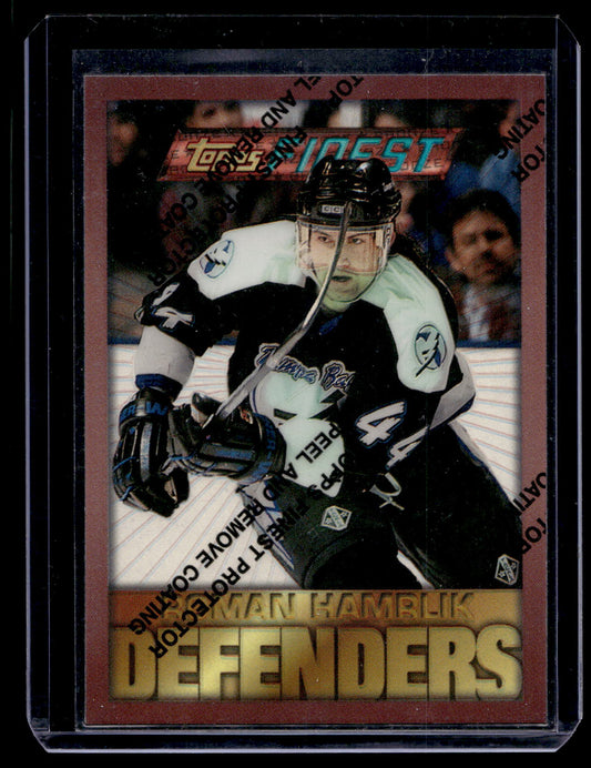 1995-96 Topps Finest - Refractor - Roman Hamrlik #93