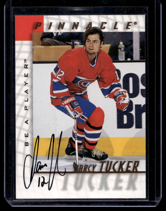 1997-98 Pinnacle Be A Player - Autographs - Darcy Tucker #119