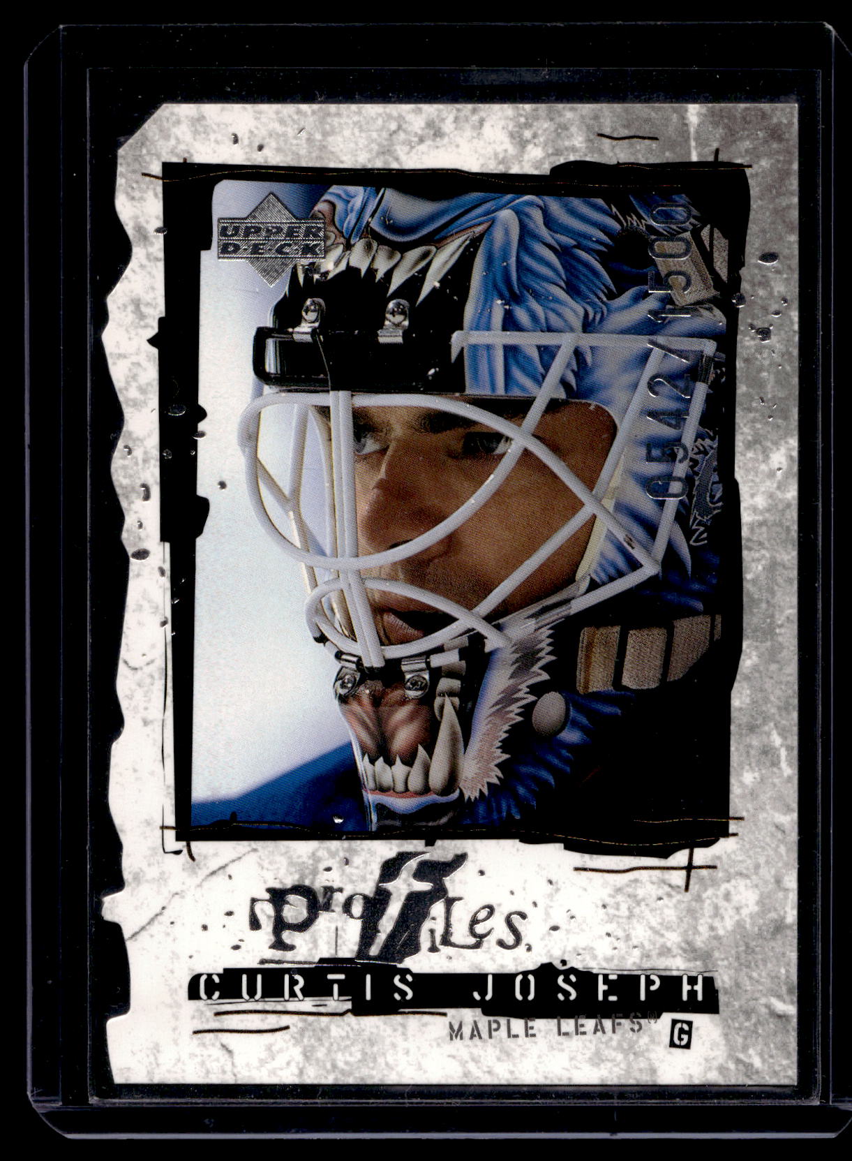 1998-99 Upper Deck - Profiles - Die-Cut Quantum - Curtis Joseph #P20 /1500