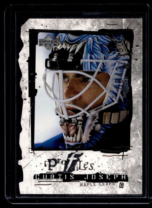 1998-99 Upper Deck - Profiles - Die-Cut Quantum - Curtis Joseph #P20 /1500