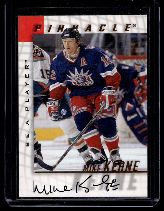1997-98 Pinnacle Be A Player - Autographs - Mike Keane #101
