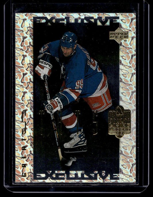 1999 Upper Deck Gretzky Living Legend - Great Stats - Wayne Gretzky #GS4