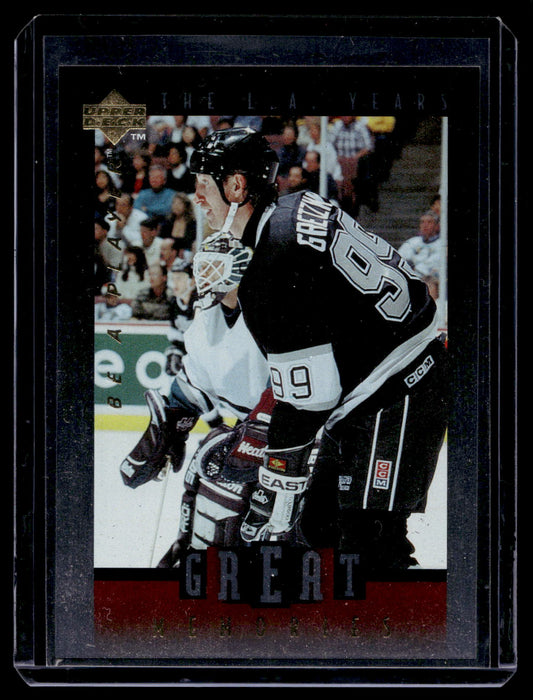 1995-96 Upper Deck Be a Player - Great Memories - Wayne Gretzky #GM04
