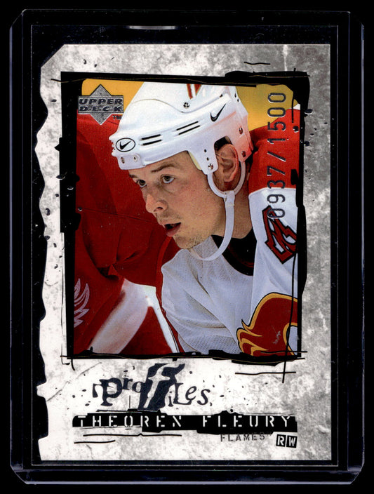 1998-99 Upper Deck - Profiles - Die-Cut Quantum - Theoren Fleury #P27 /1500
